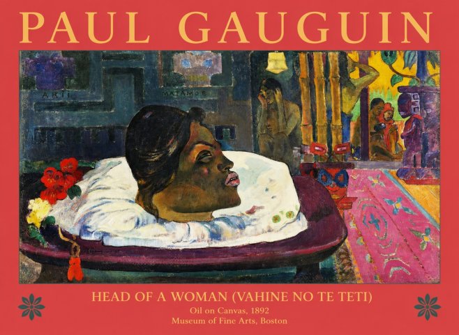 Paul Gauguin Mata Mua (in Memory Of) No6 - Affiche