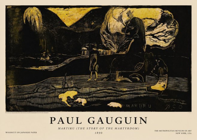 Paul Gauguin Mairit U No5 - Affiche