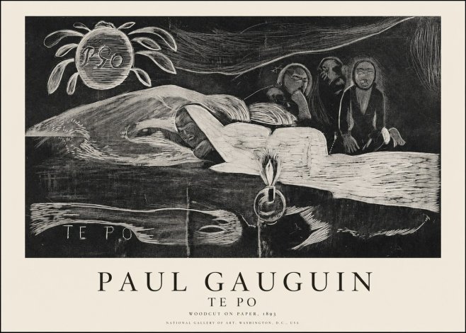 Paul Gauguin Te Po No1 - Affiche