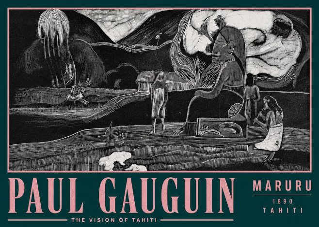 Paul Gauguin Maruru No3 - Affiche