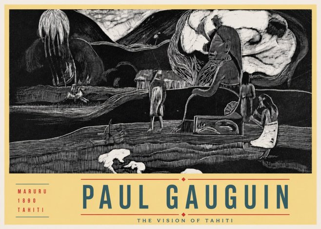 Paul Gauguin Maruru No4 - Affiche