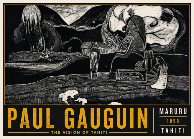 Paul Gauguin Maruru No6 - Affiche
