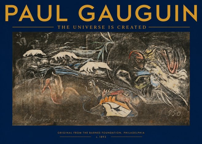 Paul Gauguin The Universe Is Created II No2 - Affiche