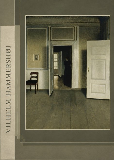 Vilhelm Hammershøi Interior with a Woman Seen from the Back No2 - Affiche