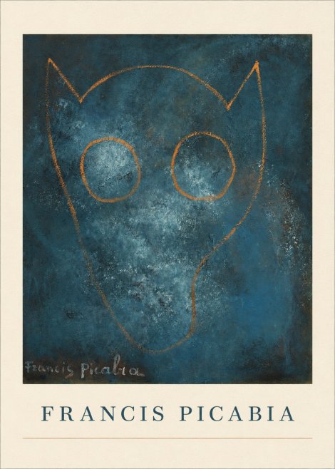 Francis Picabia Abstract Head No5 - Affiche