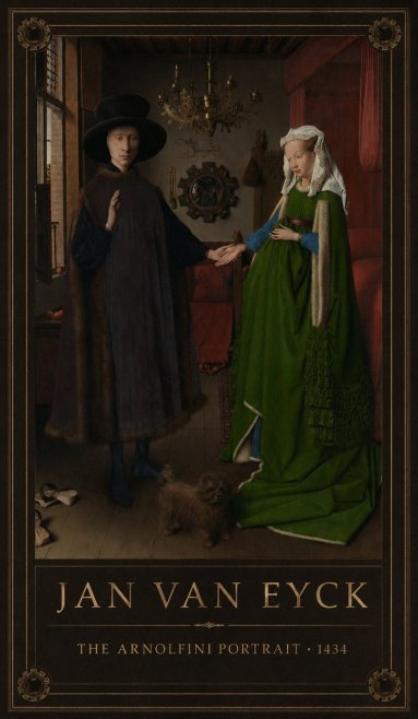 Jan van Eyck The Arnolfini Portrait I No1 - Affiche