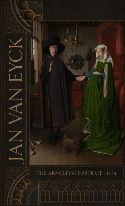 Jan van Eyck The Arnolfini Portrait I No3 - Affiche
