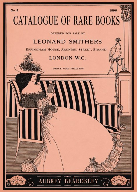 Aubrey Beardsley Catalogue of Rare Books No1 - Affiche