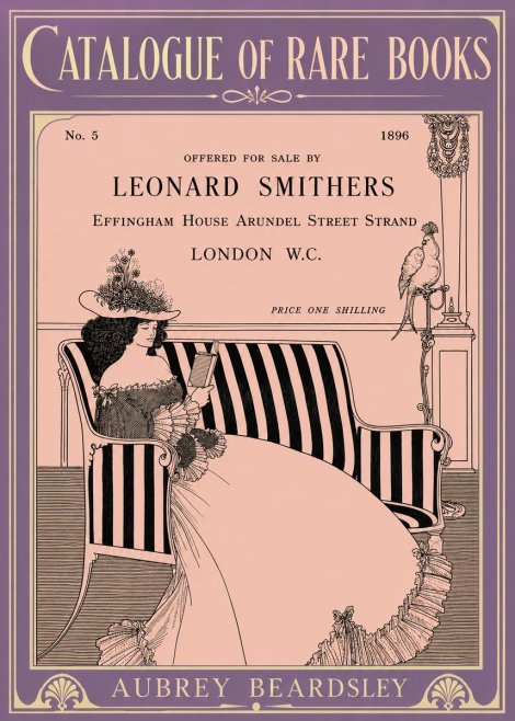 Aubrey Beardsley Catalogue of Rare Books No6 - Affiche