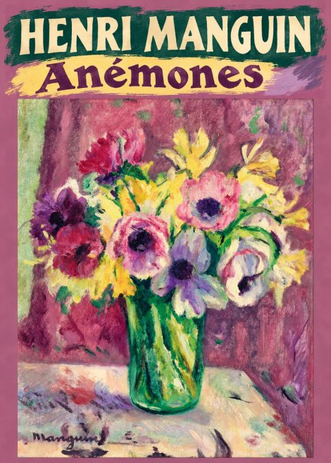 Henri Manguin Anémones No4 - Affiche