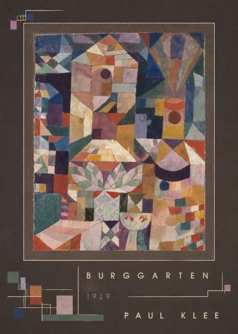 Paul Klee Burggarten No3 - Affiche