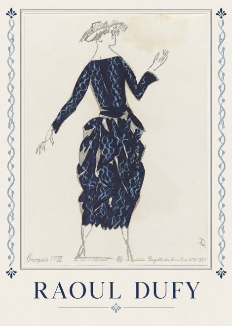 Raoul Dufy Croquis N°iii No1 - Affiche