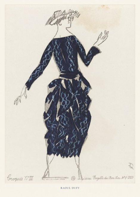 Raoul Dufy Croquis N°iii No5 - Affiche