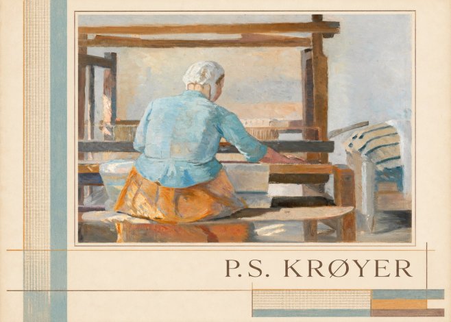 P.S. Krøyer A Weaver No2 - Affiche