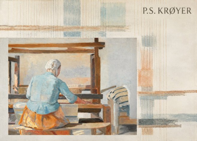 P.S. Krøyer A Weaver No6 - Affiche