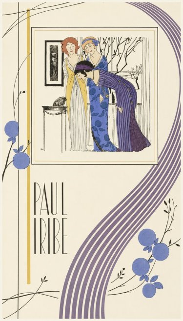 Paul Iribe Three Women and a Frog No6 - Affiche