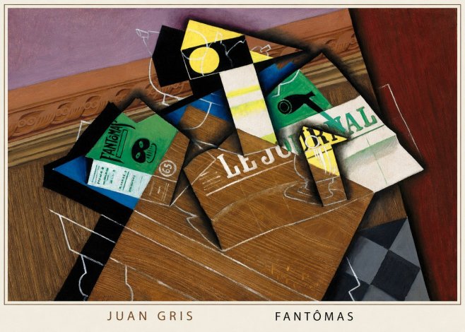 Juan Gris Fantômas I No6 - Affiche
