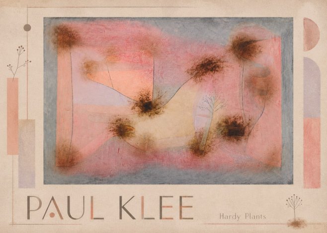 Paul Klee Hardy Plants I No1 - Affiche
