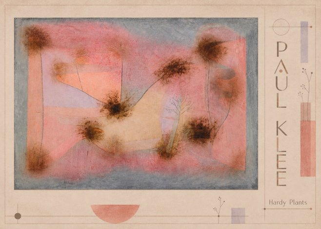 Paul Klee Hardy Plants I No2 - Affiche