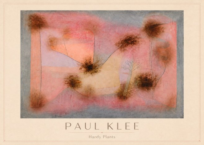 Paul Klee Hardy Plants I No3 - Affiche