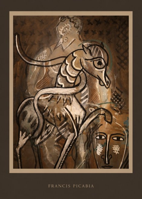 Francis Picabia Stylized Figures and Horse No4 - Affiche