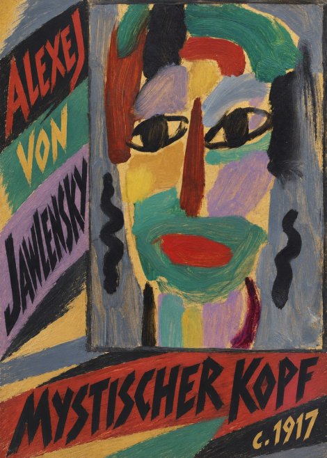 Alexej von Jawlensky Mystischer Kopf No5 - Affiche