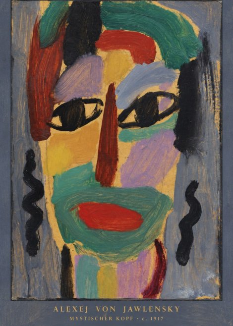 Alexej von Jawlensky Mystischer Kopf No6 - Affiche