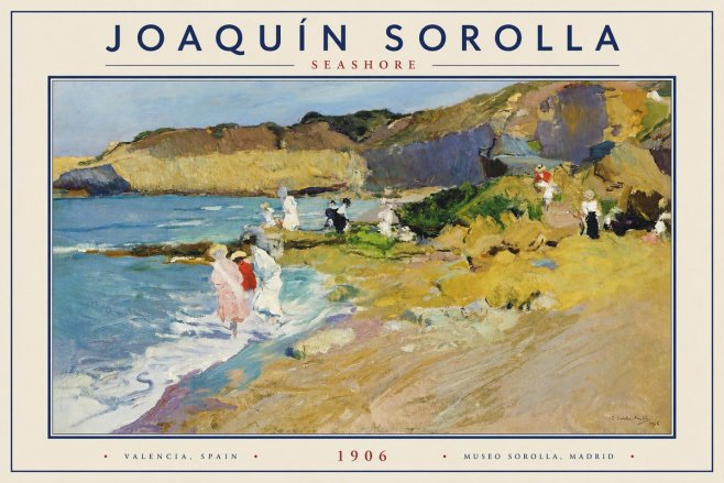 Sorolla Seashore No3 - Affiche