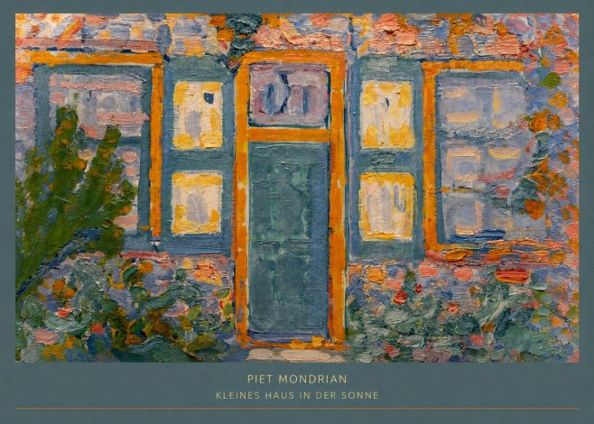 Piet Mondrian Kleines Haus in Der Sonne II No6 - Affiche