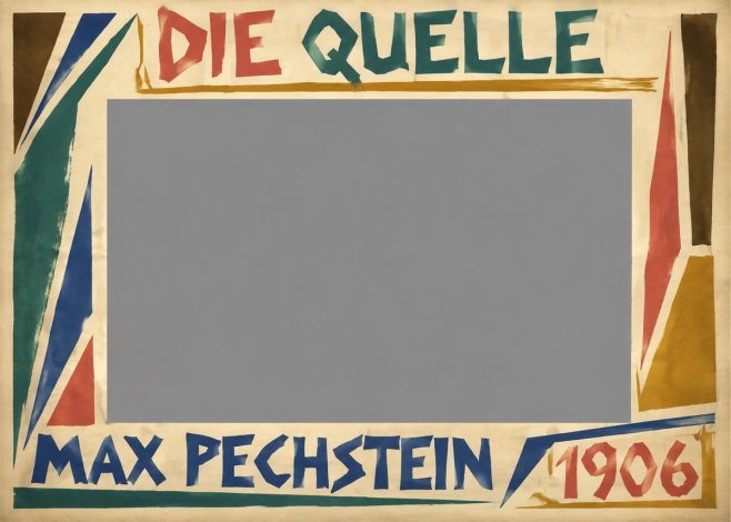 Max Pechstein Die Quelle No1 - Affiche