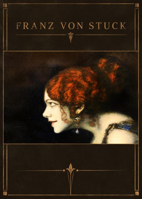 Franz von Stuck Head of a Woman No5 - Affiche