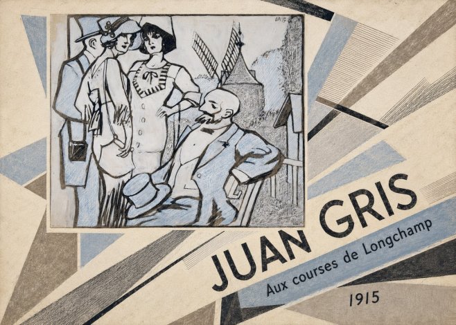 Juan Gris Aux Courses De Longchamp No6 - Affiche