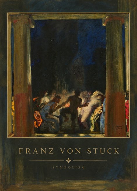 Franz von Stuck Bacchic Revel No4 - Affiche