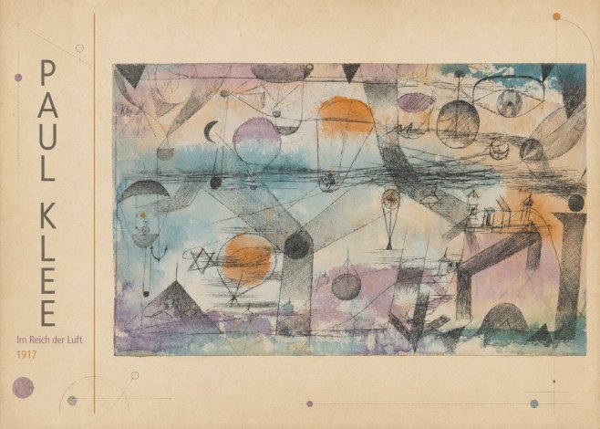 Paul Klee Im Reich Der Luft No2 - Affiche
