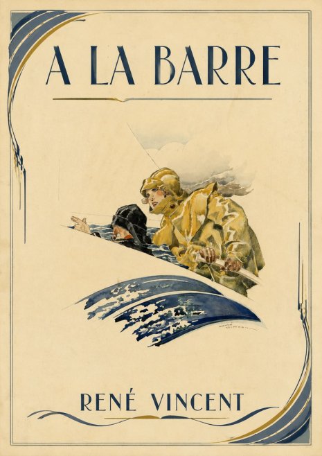 René Vincent A La Barre No1 - Affiche