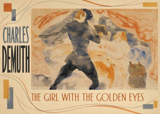 Charles Demuth The Girl with the Golden Eyes No2 - Affiche