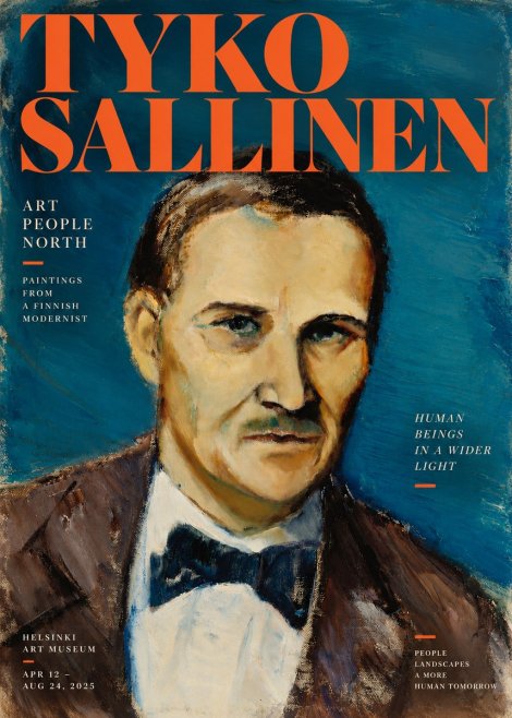 Tyko Sallinen Portrait of a Man I No2 - Affiche