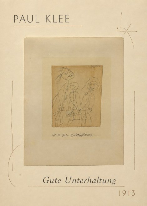 Paul Klee Gute Unterhaltung No1 - Affiche