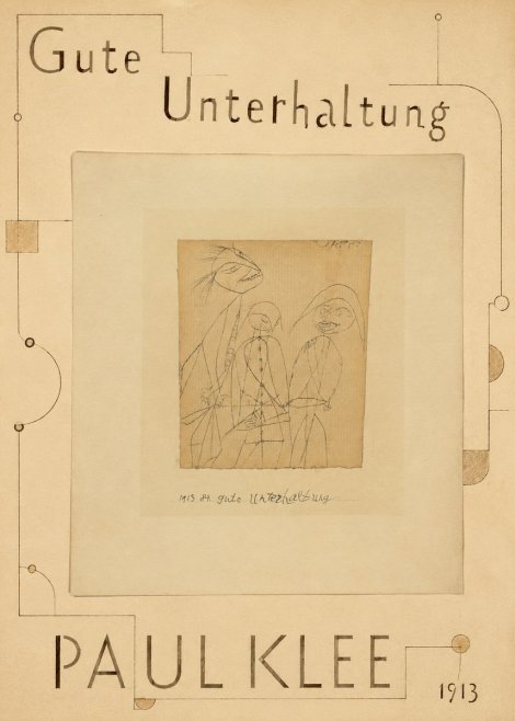 Paul Klee Gute Unterhaltung No3 - Affiche