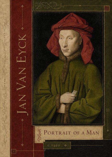 Jan van Eyck Portrait of a Man I No2 - Affiche