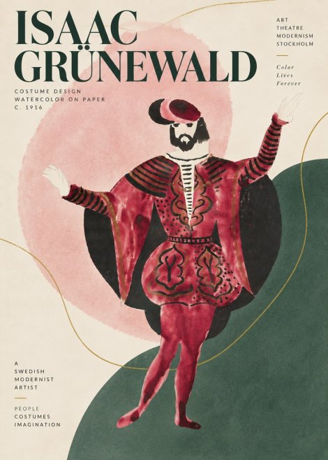 Isaac Grünewald Costume Design II No5 - Affiche