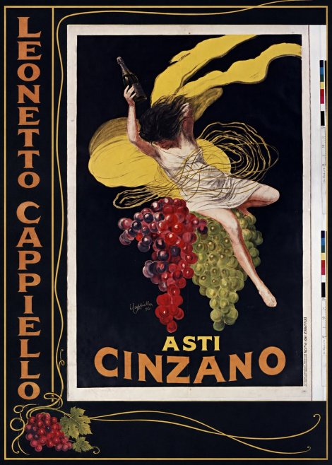 Leonetto Cappiello Asti Cinzano I No2 - Affiche