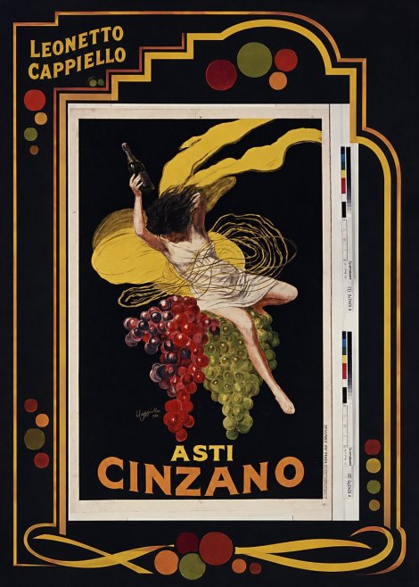 Leonetto Cappiello Asti Cinzano I No5 - Affiche