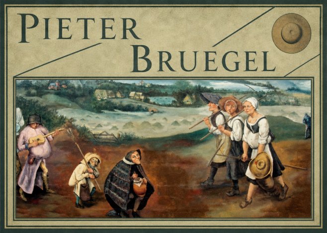 Pieter Bruegel Flemish Peasant Scene No5 - Affiche