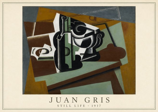 Juan Gris Still Life I No4 - Affiche
