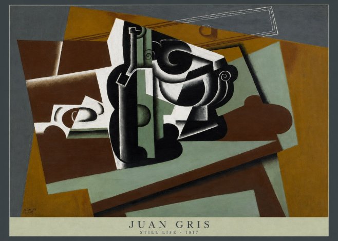 Juan Gris Still Life I No6 - Affiche