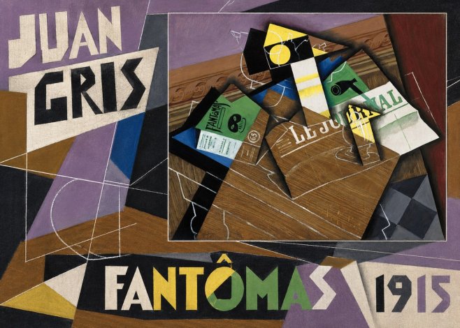 Juan Gris Fantômas II No2 - Affiche
