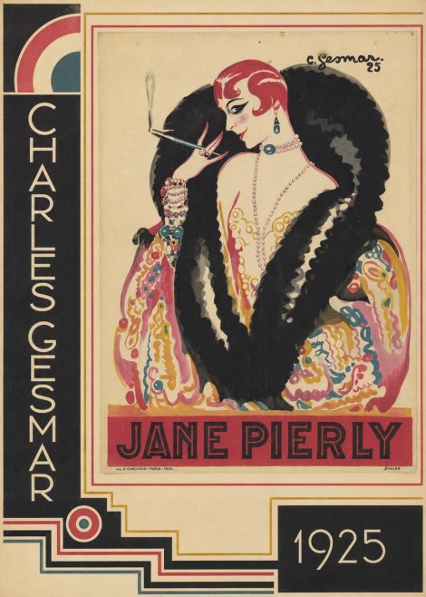 Charles Gesmar Jane Pierly No3 - Affiche