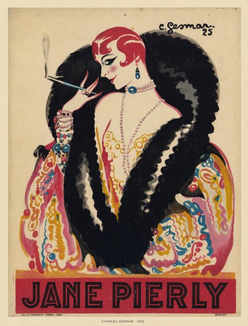 Charles Gesmar Jane Pierly No6 - Affiche