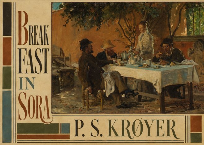 P.S. Krøyer Breakfast in Sora No6 - Affiche